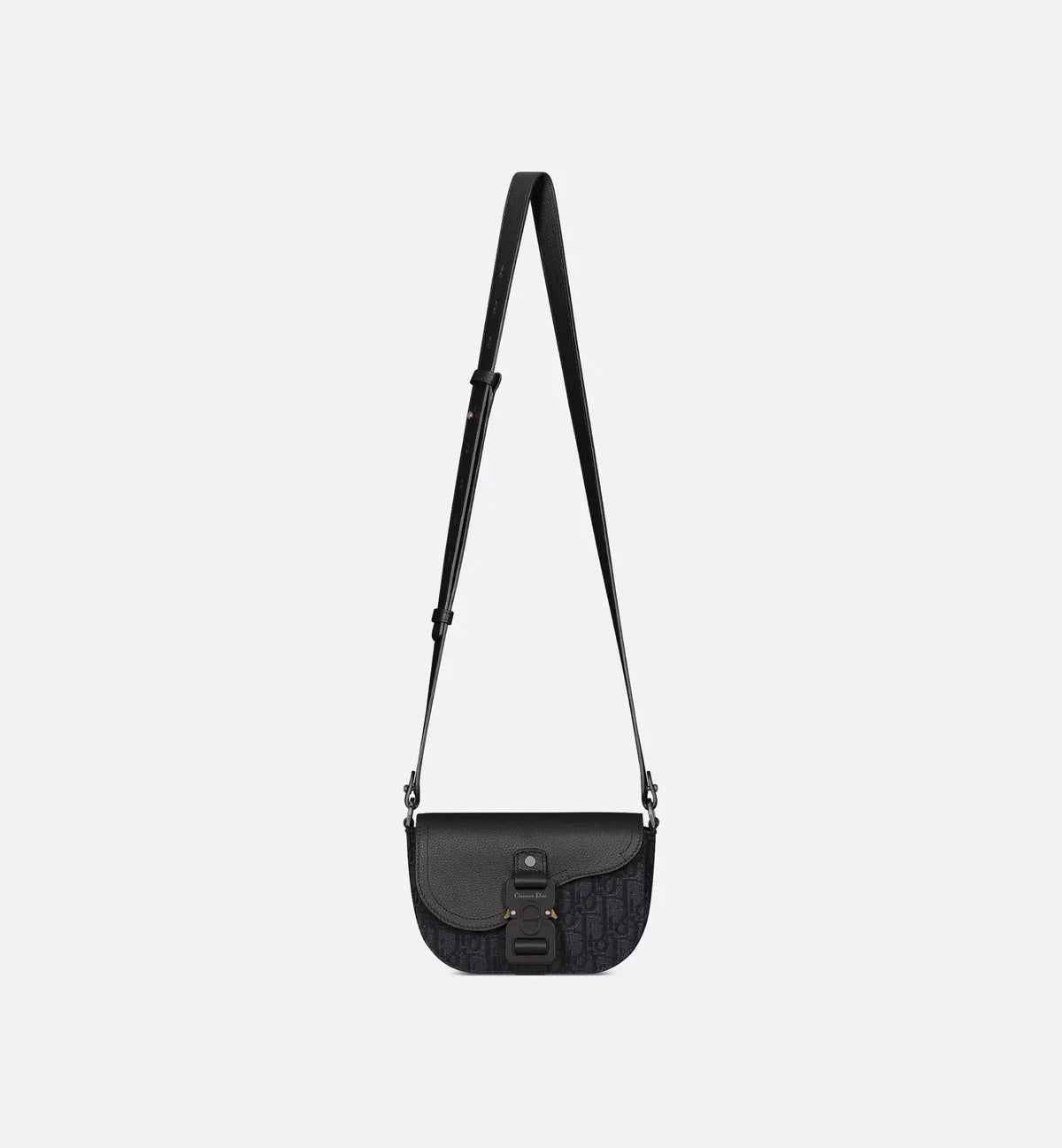 Sac Saddle Mini - Oblique Noir