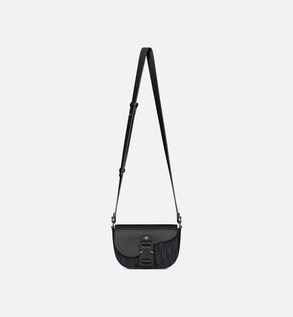 Sac Saddle Mini - Oblique Noir
