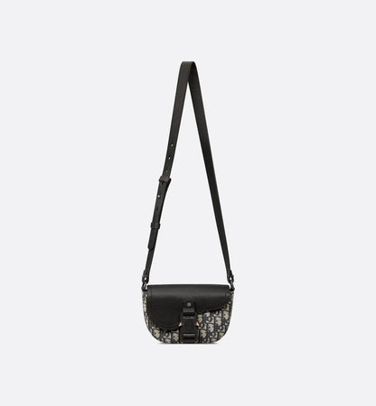 Sac Saddle Mini - Beige et Noir
