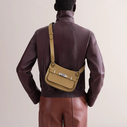 Sac Jypsière Mini — Marron Crème