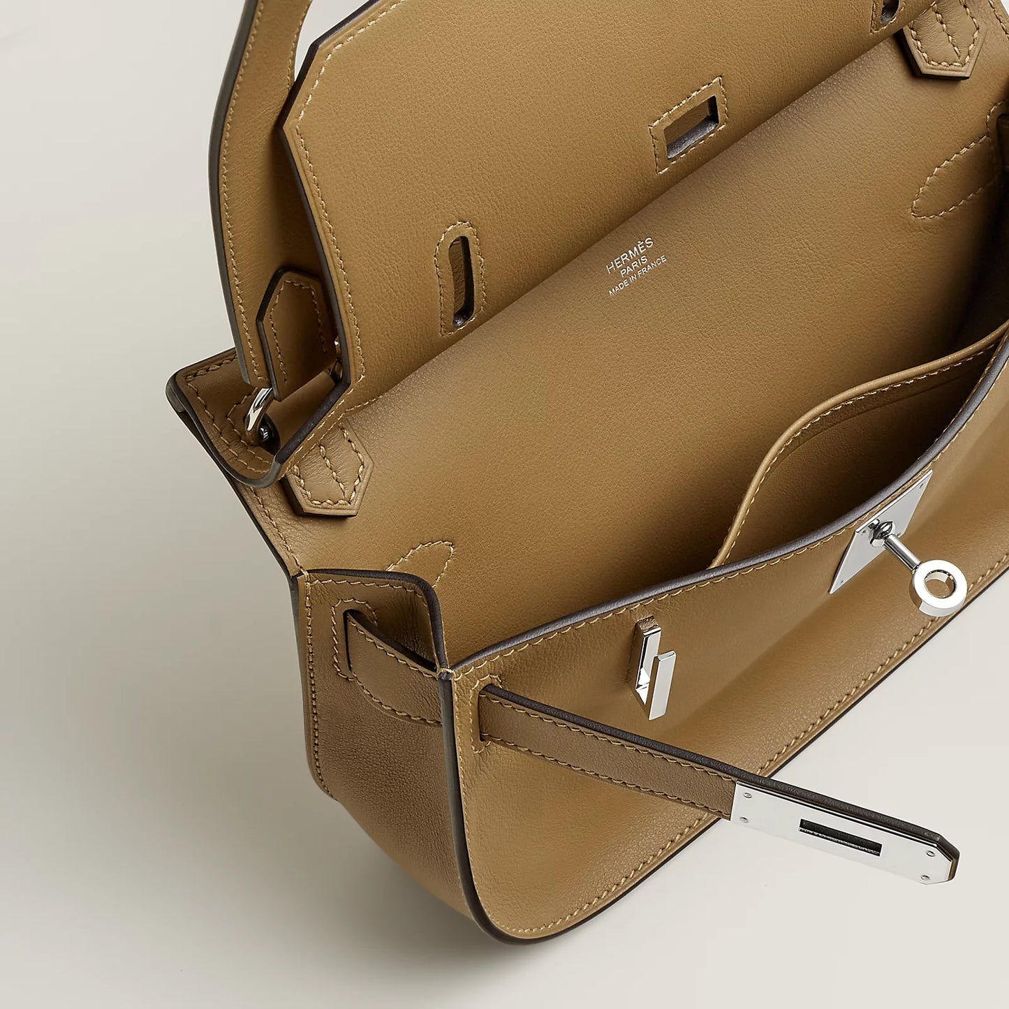 Sac Jypsière Mini — Marron Crème