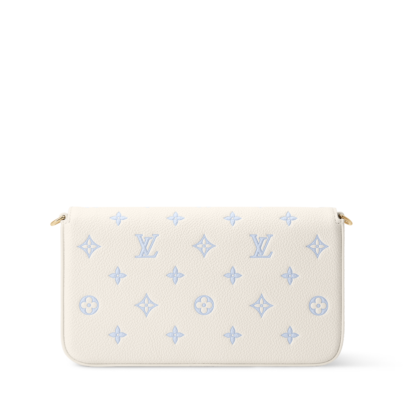 Pochette Métis — Blanc Lait / Bleu