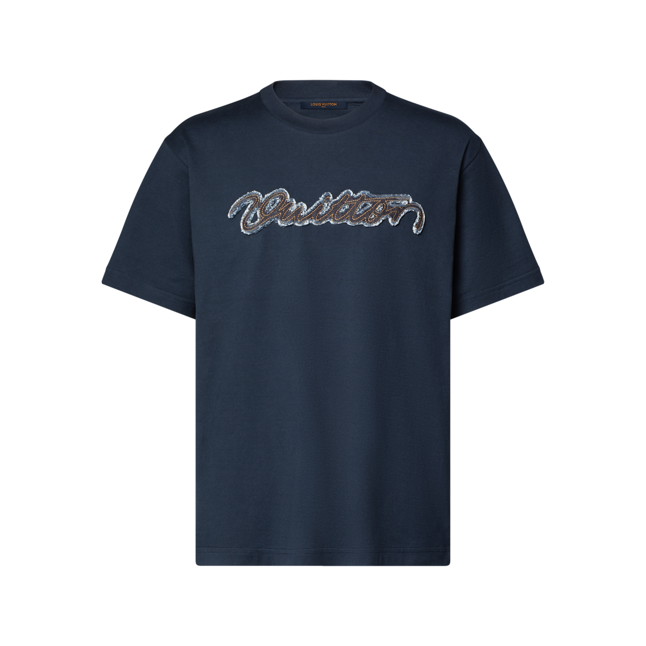 T-Shirt Louis Vuitton Signature Denim Bleu
