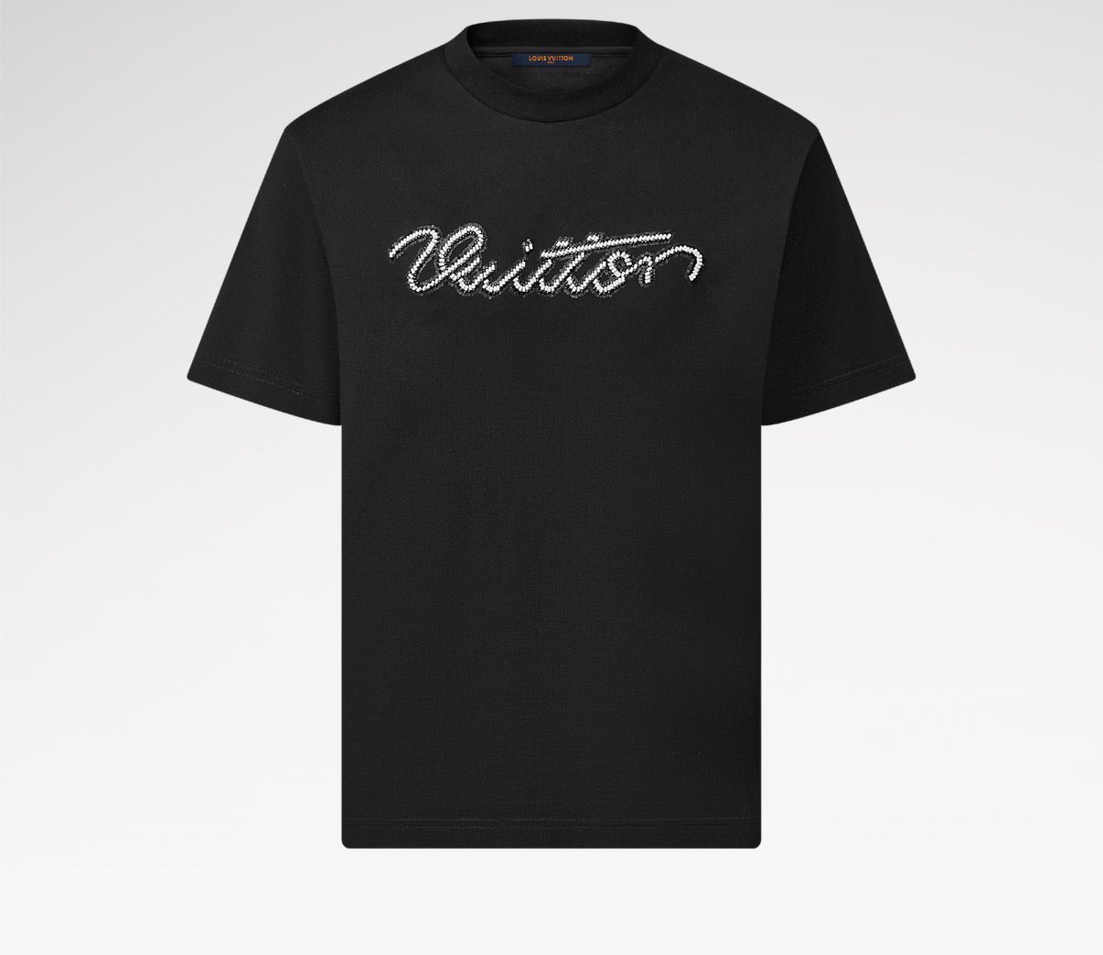 T-Shirt Signature Ornementée Louis Vuitton