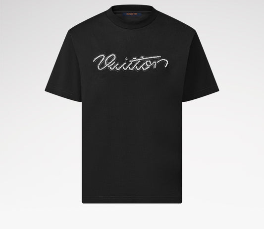 T-Shirt Signature Ornementée Louis Vuitton