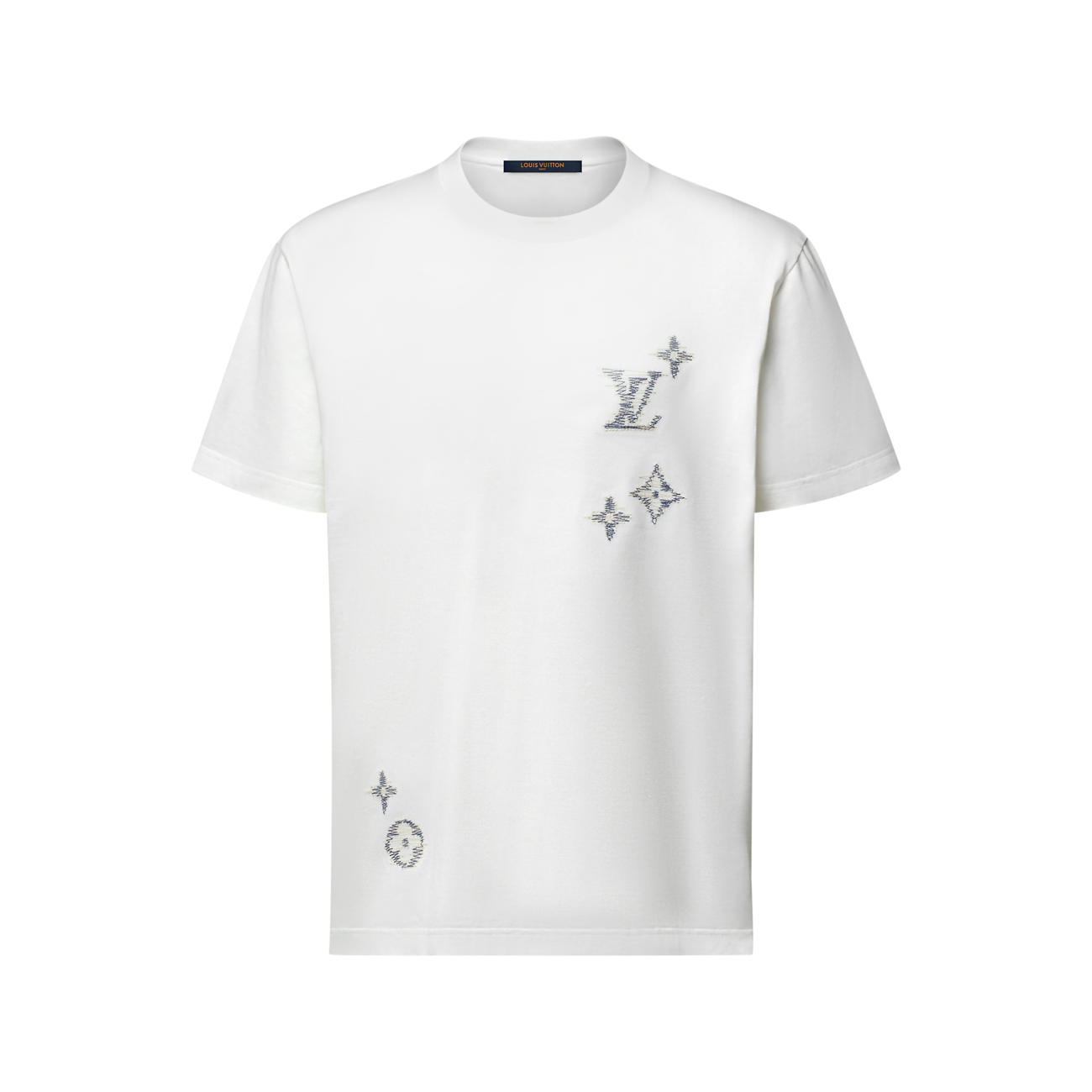 T-Shirt Signature Brodée  Louis Vuitton
