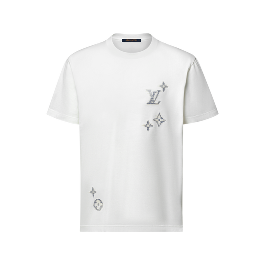 T-Shirt Signature Brodée  Louis Vuitton