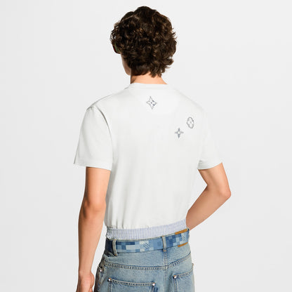 T-Shirt Signature Brodée  Louis Vuitton