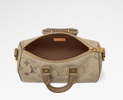 Sac Keepall Bandoulière 25 - Beige