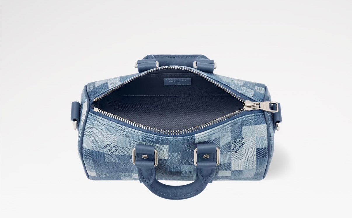 Sac Keepall Bandoulière 25 Monogram Bleu