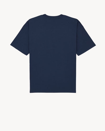 T-Shirt Cassandre Piqué - Bleu Nuit