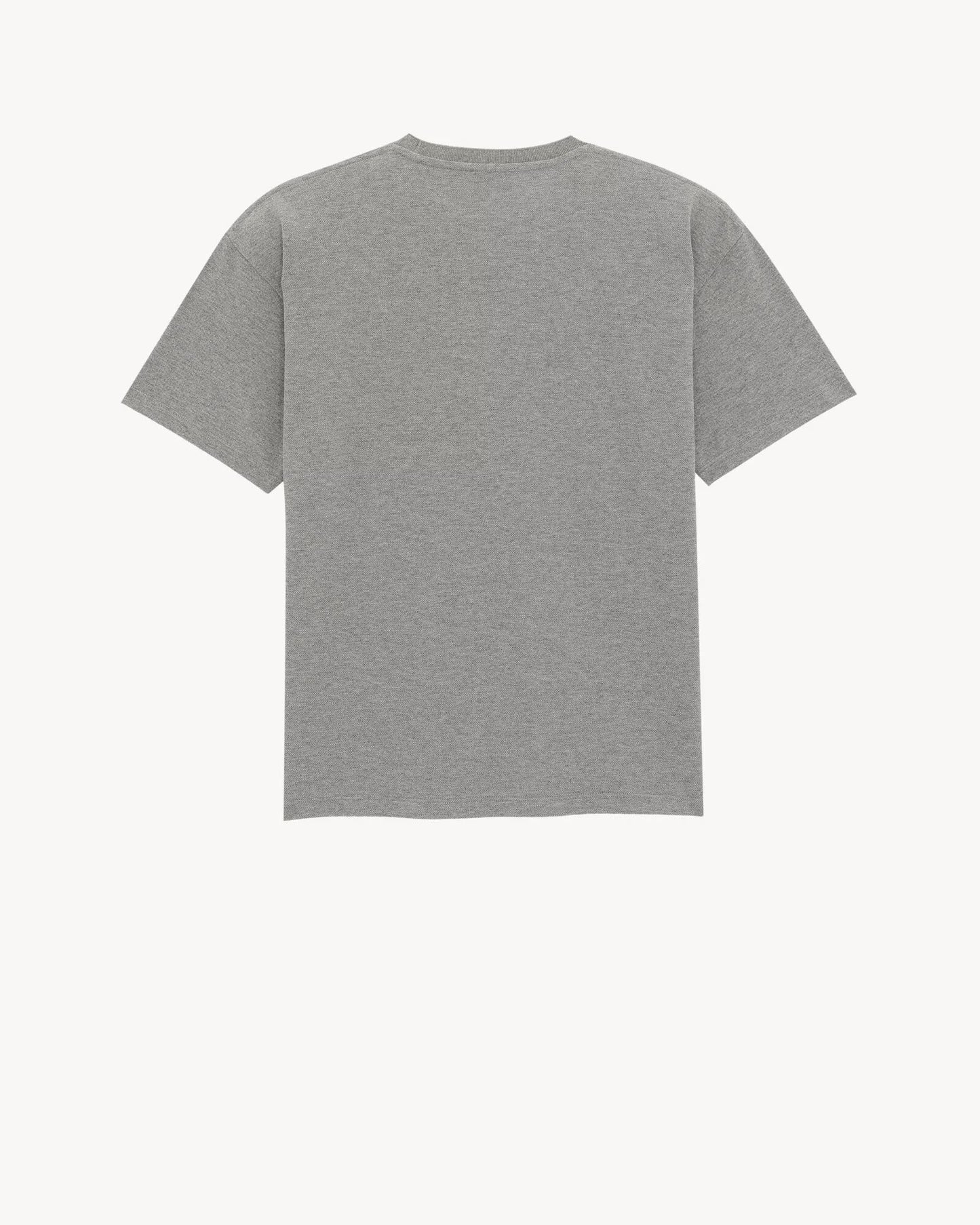 T-Shirt Cassandre Piqué - Grey & Yellow