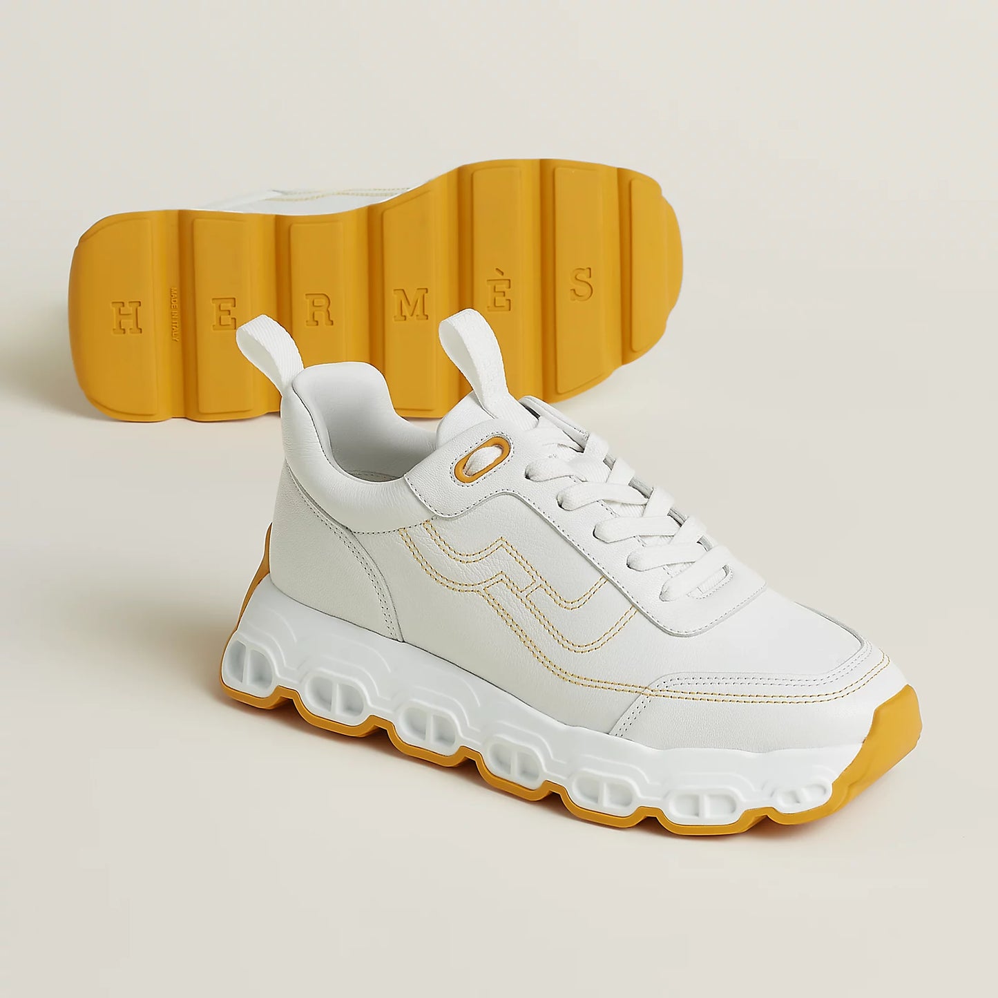 Sneakers Impulse - Blanche/Jaune