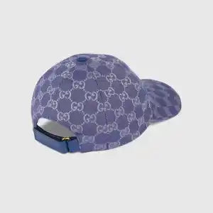 Casquette GG Toile Bleu Monogram