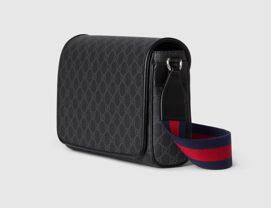 Sac à Bandoulière GG Black Moyen Format