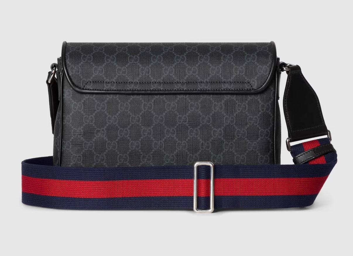 Sac à Bandoulière GG Black Moyen Format