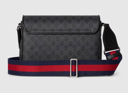Sac à Bandoulière GG Black Moyen Format