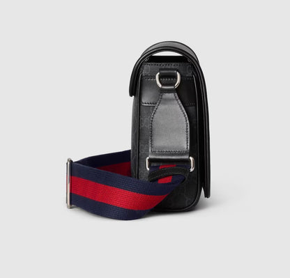 Sac à Bandoulière GG Black Moyen Format