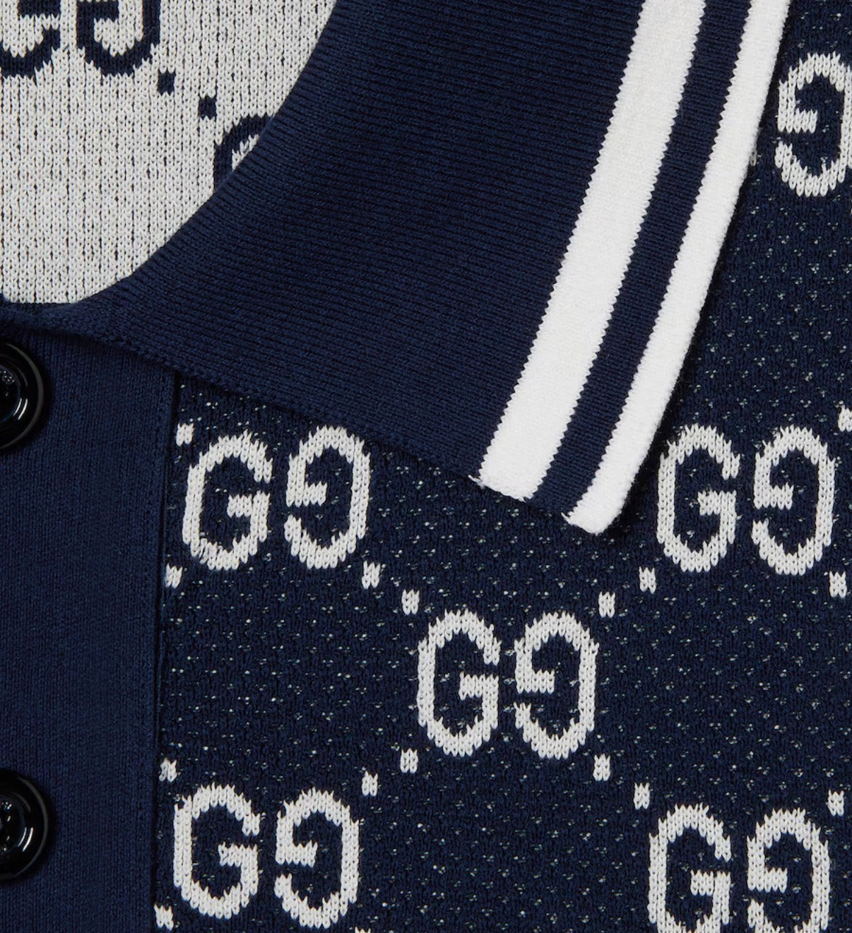 Polo en Maille Jacquard