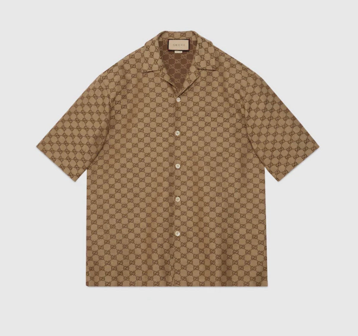 Chemise GG Supreme en Toile/Lin