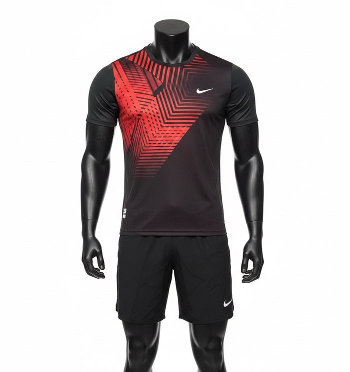 Ensemble Running Rouge/Noir — Nike