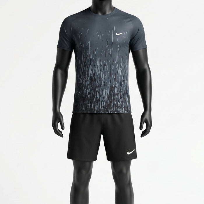Ensemble Running Gris/Noir — Nike