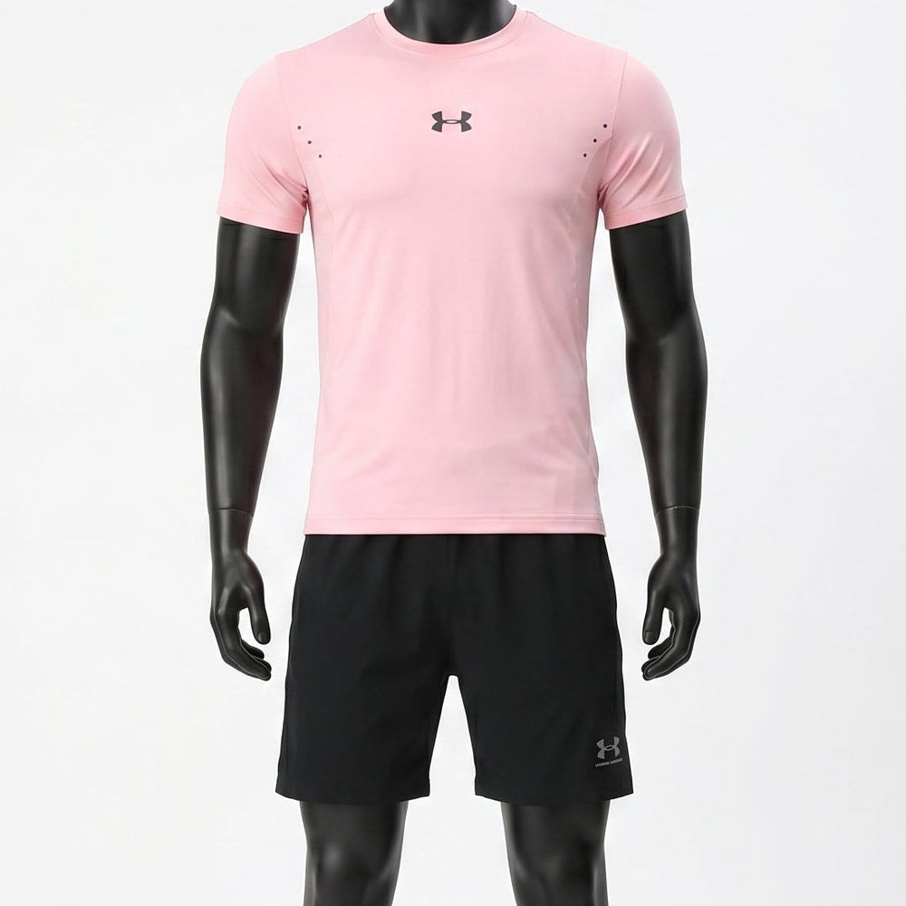 Ensemble Running Under Armour - Rose/Noir