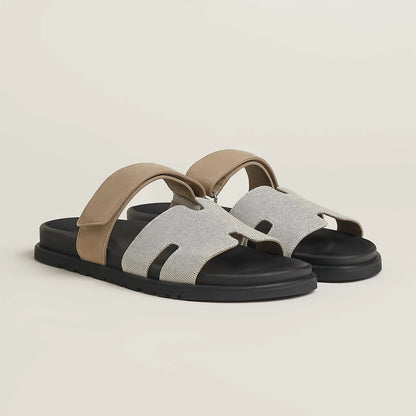 Sandales Chypre Prunoir/Beige Sable