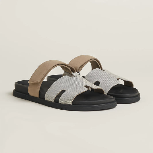 Sandales Chypre Prunoir/Beige Sable