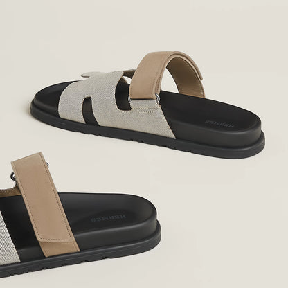 Sandales Chypre Prunoir/Beige Sable