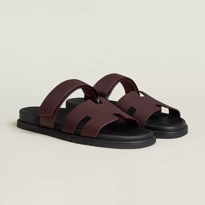 Sandales Chypre Bordeaux