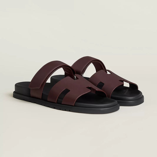 Sandales Chypre Bordeaux