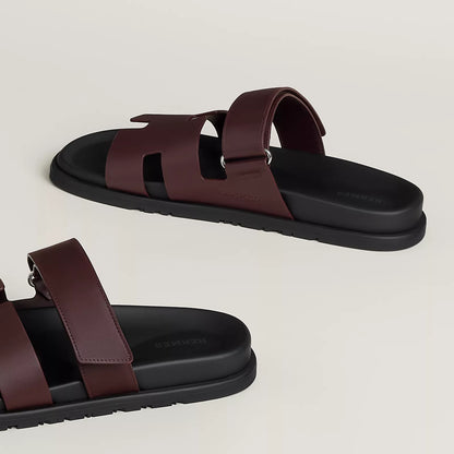 Sandales Chypre Bordeaux