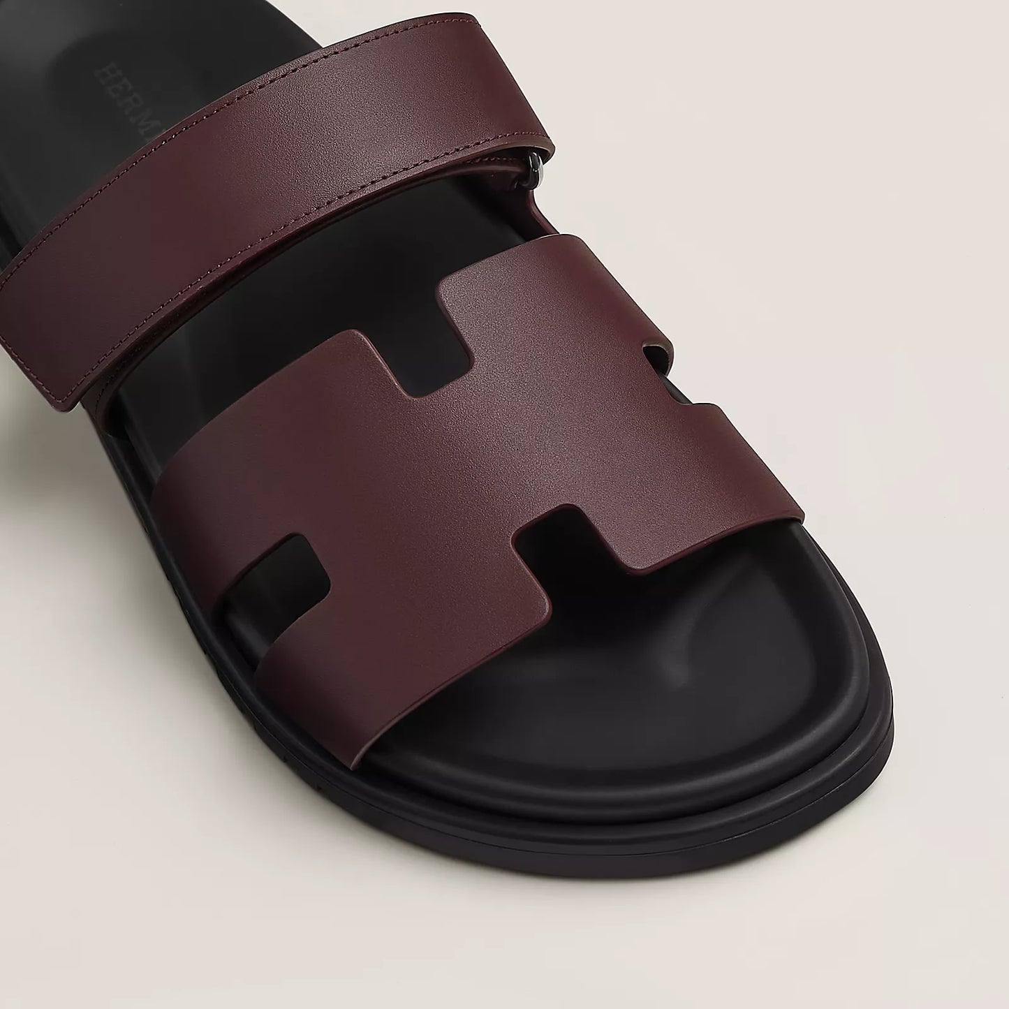 Sandales Chypre Bordeaux