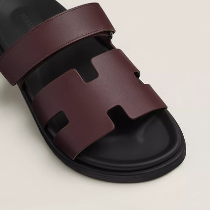 Sandales Chypre Bordeaux