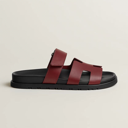 Sandales Chypre Rouge Profond