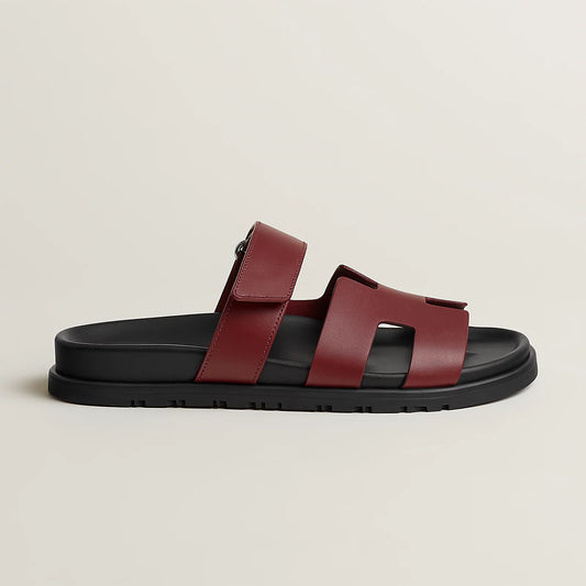 Sandales Chypre Rouge Profond