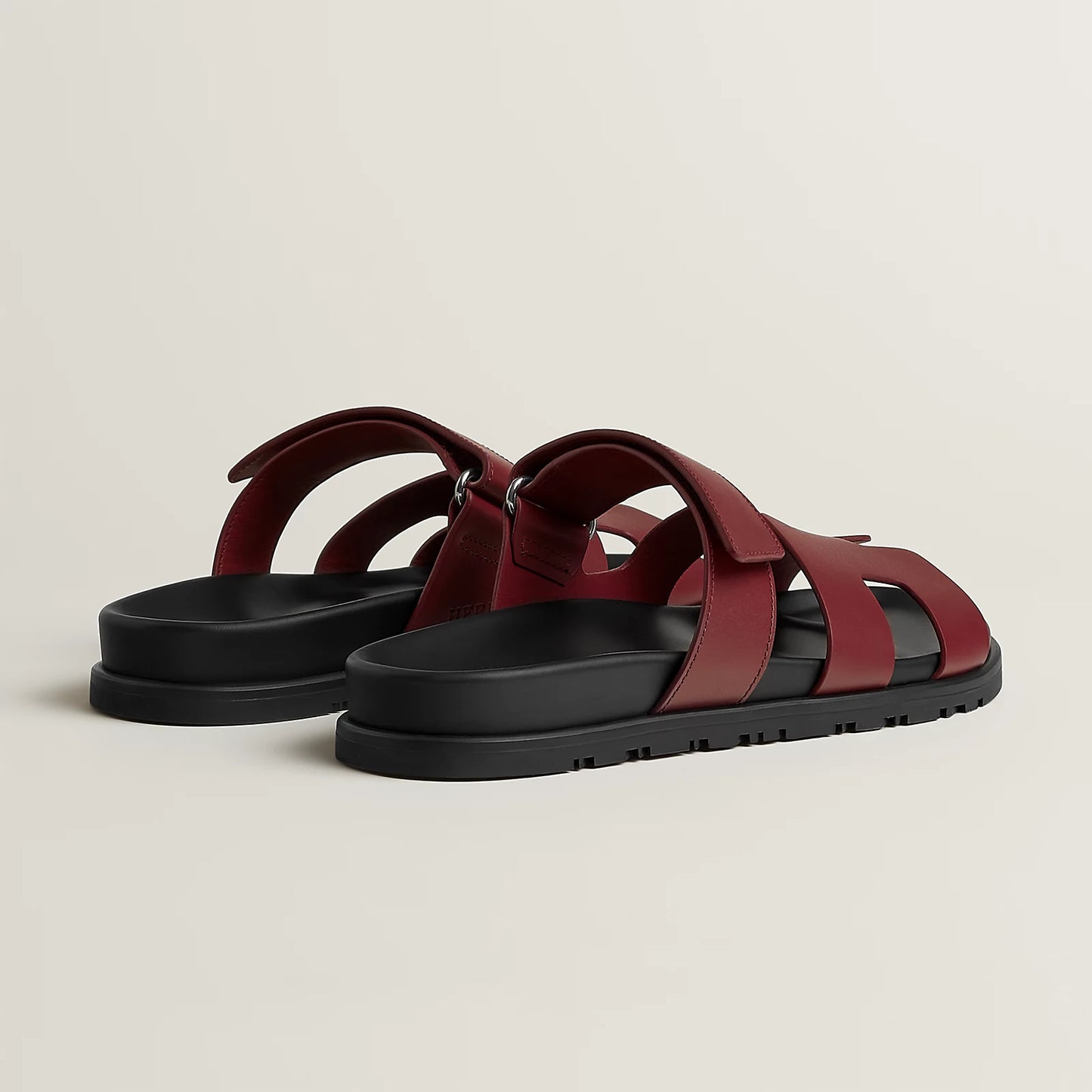 Sandales Chypre Rouge Profond