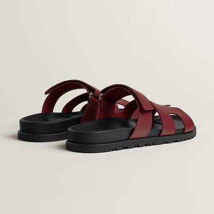 Sandales Chypre Rouge Profond