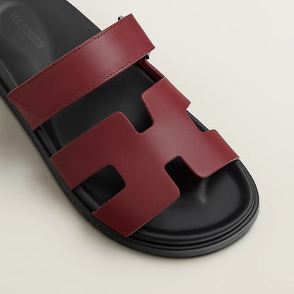 Sandales Chypre Rouge Profond