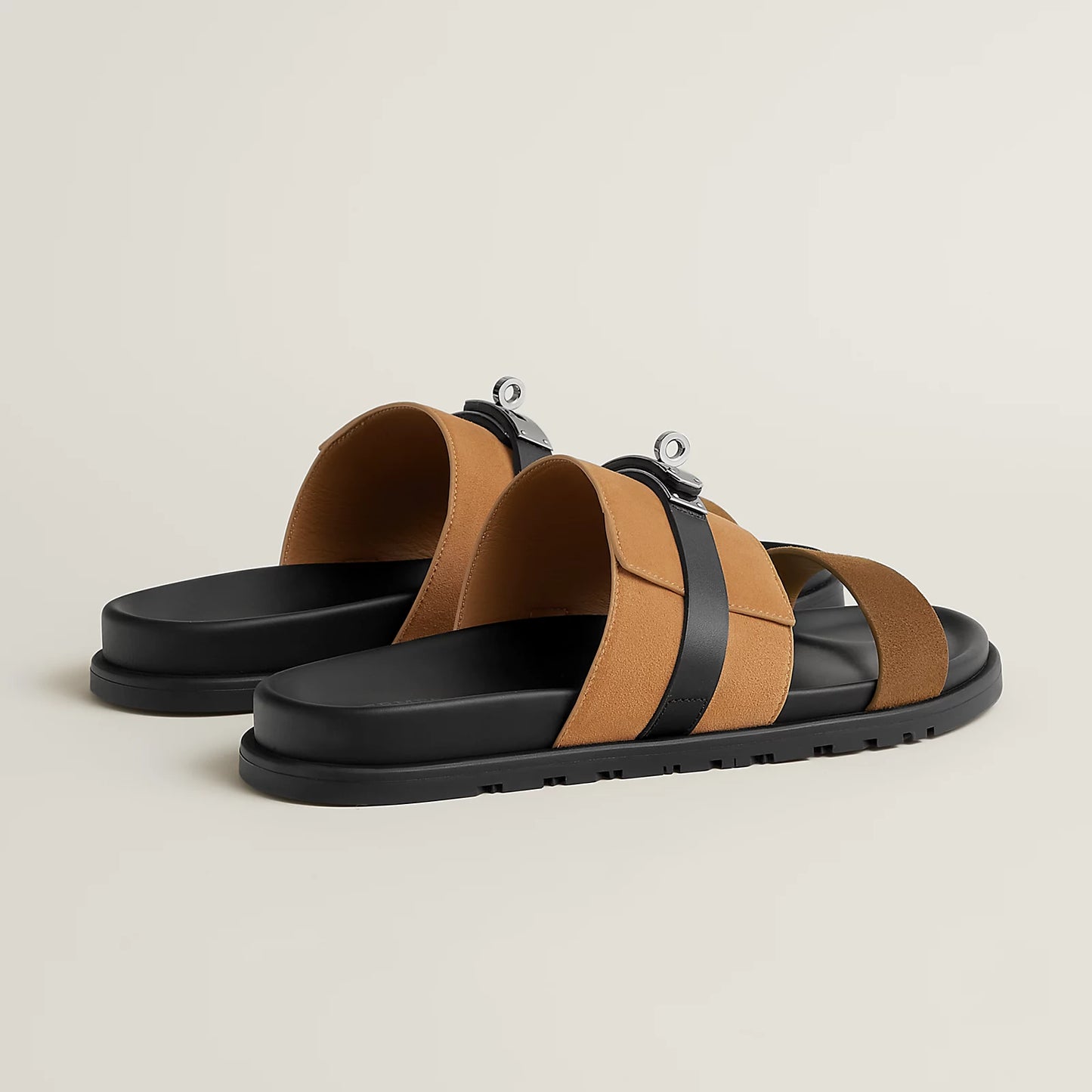Sandales Jackson Multicolore Brun Fumé