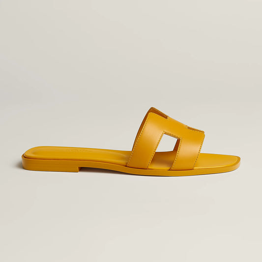 Claquettes Oran - Jaune Topaze