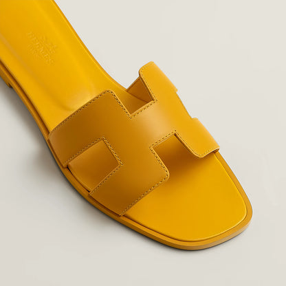 Claquettes Oran - Jaune Topaze