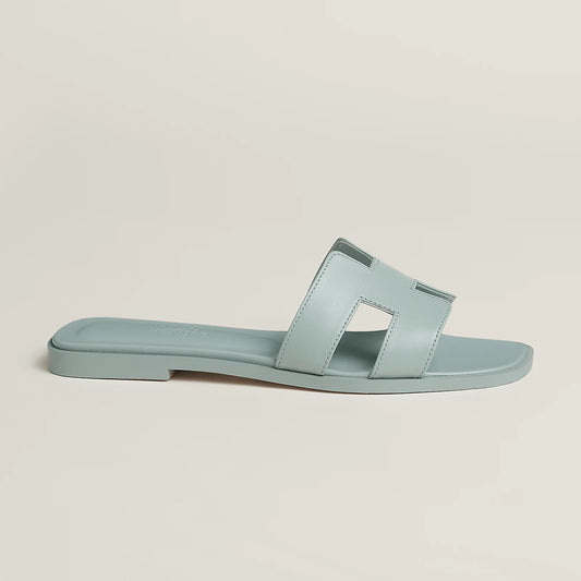 Claquettes Oran - Bleu Glacier
