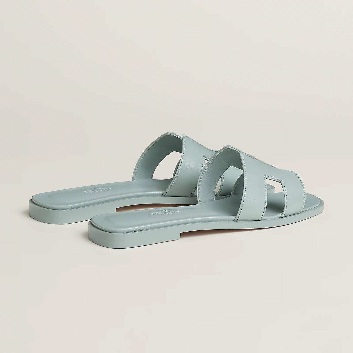 Claquettes Oran - Bleu Glacier