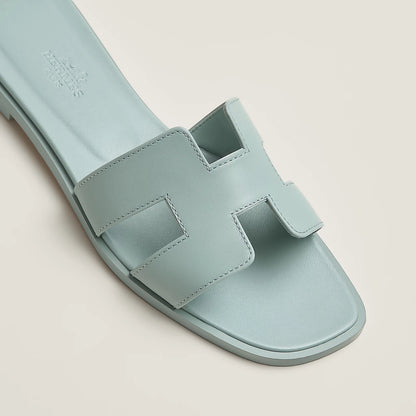 Claquettes Oran - Bleu Glacier