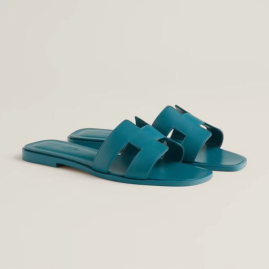 Claquettes Oran - Bleu Iroise