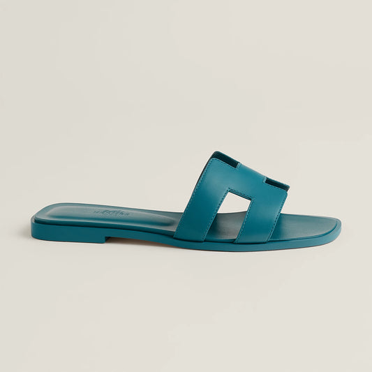 Claquettes Oran - Bleu Iroise
