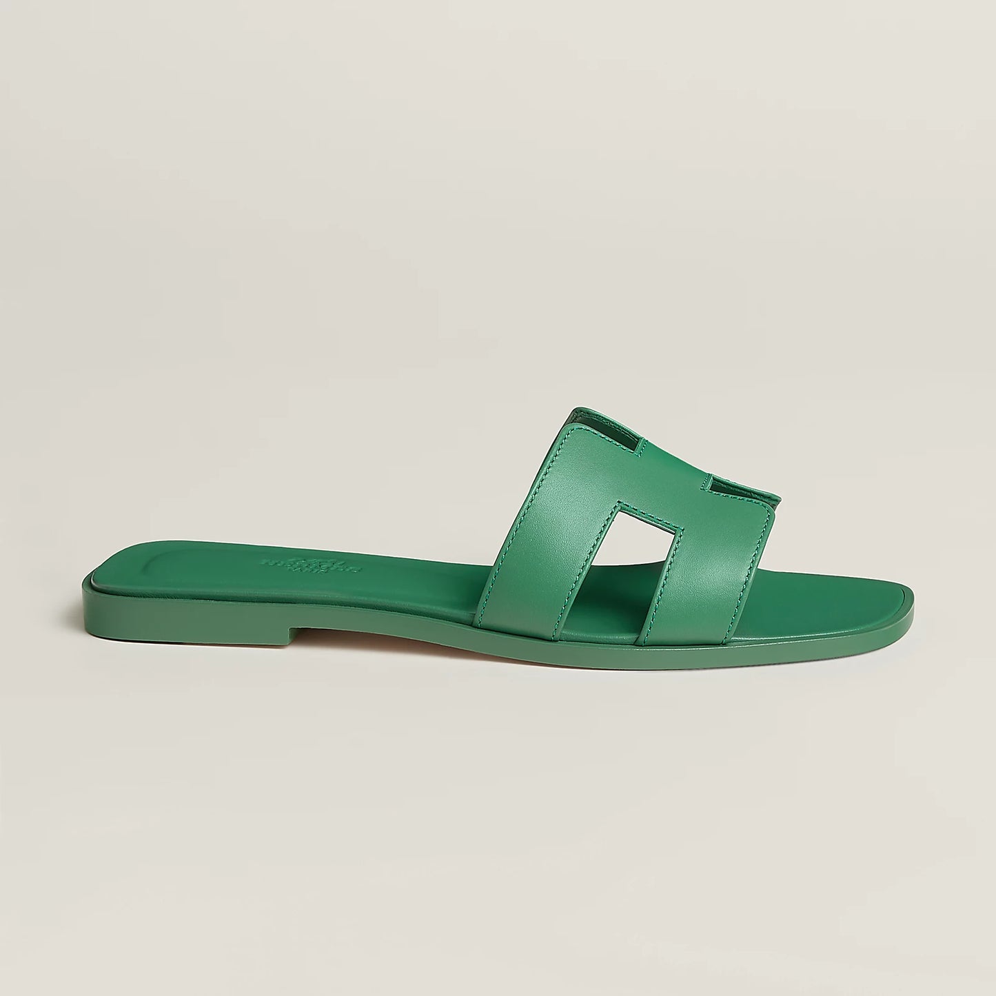 Claquettes Oran - Vert Jungle