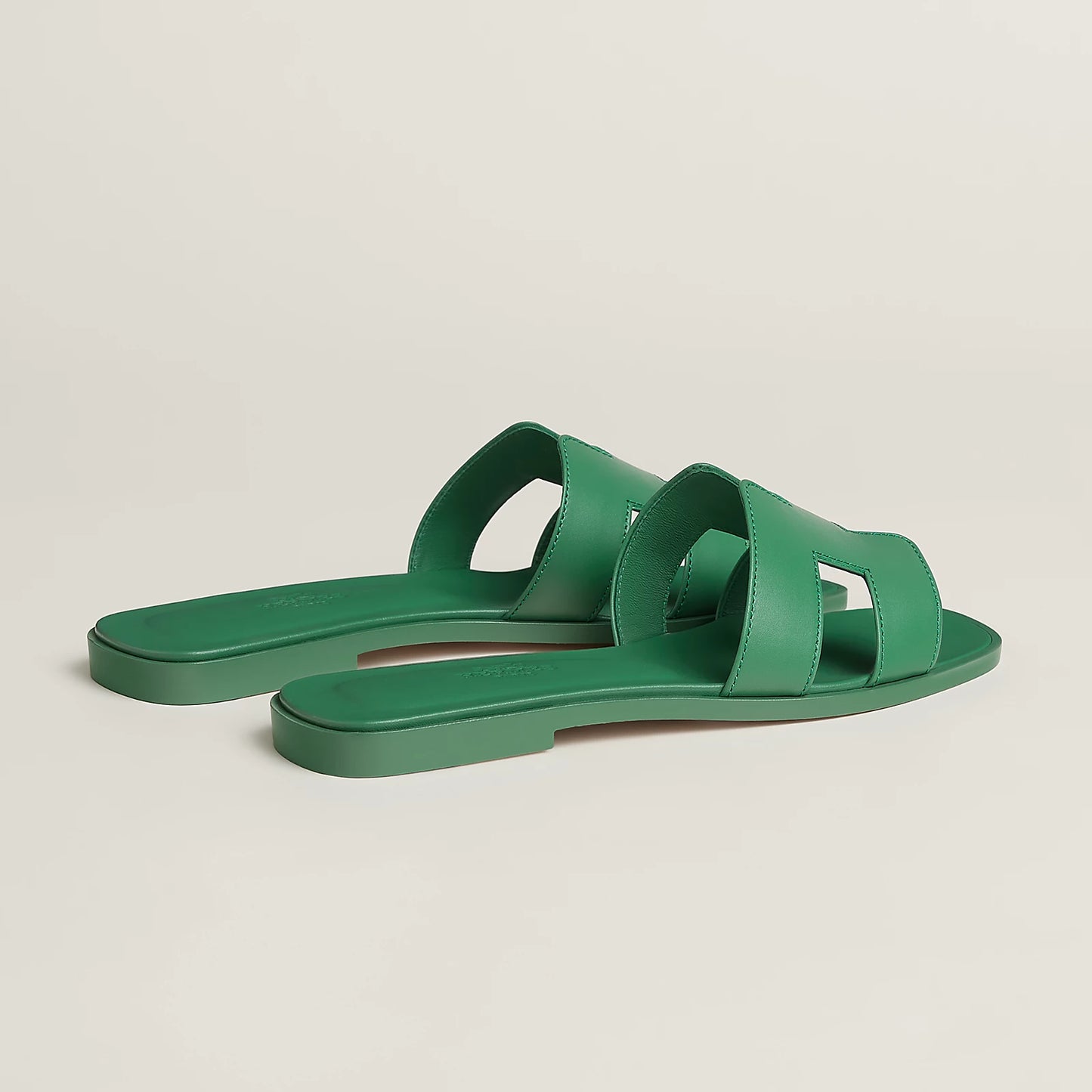 Claquettes Oran - Vert Jungle